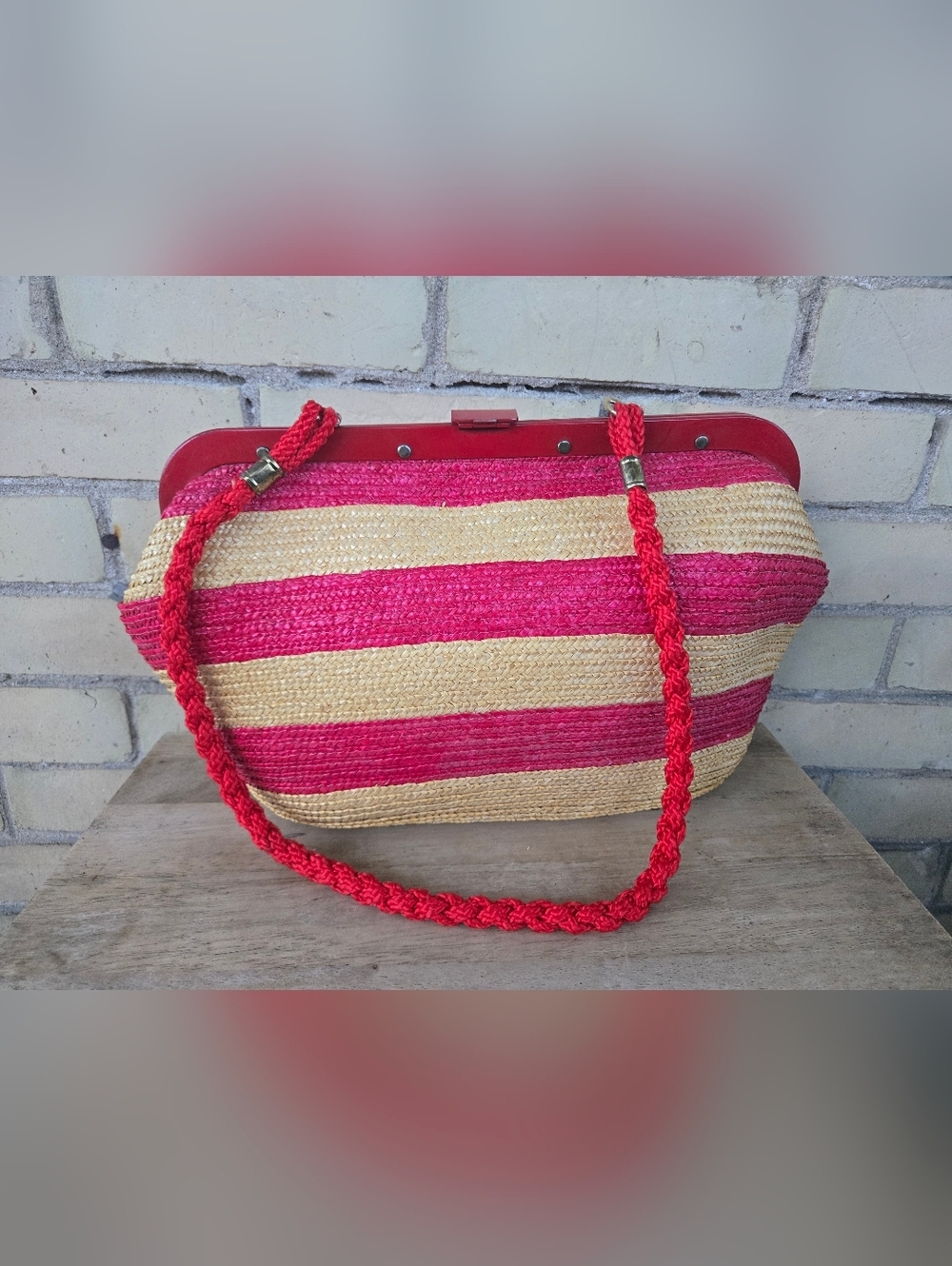 Vintage Basket Purse